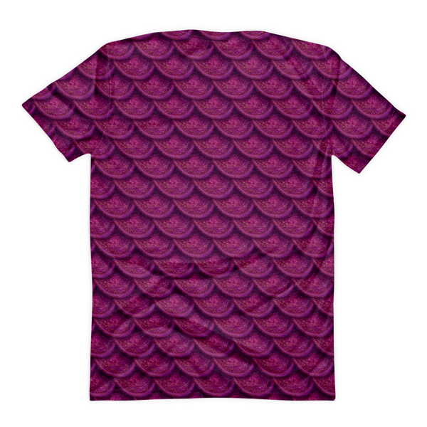 Pink Mermaid Scales Women's Tee